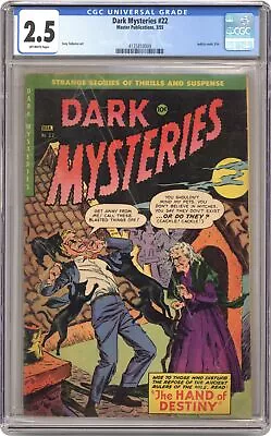 Buy Dark Mysteries #22 CGC 2.5 1955 4135810009 • 174.74£