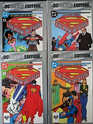Buy Superman The Man Of Steel DC Comics Silver Editions 1,4,5,6 • 3.50£