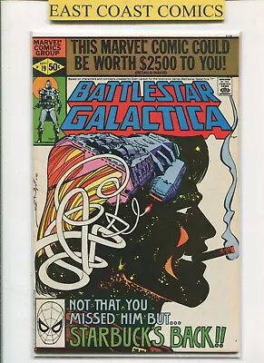 Buy Battlestar Galactica #19 (very Fine Plus) - Marvel 1979 Series • 5.95£