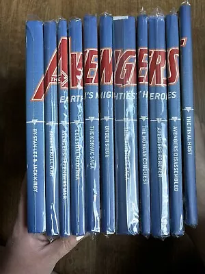 Buy The Avengers 11xHardcover Graphic Novel Set ( No Box ) Slipcase Boxset • 160£