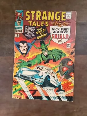 Buy STRANGE TALES #144 Marvel Comics 1966 Nick Fury, Dr. Strange • 8.54£
