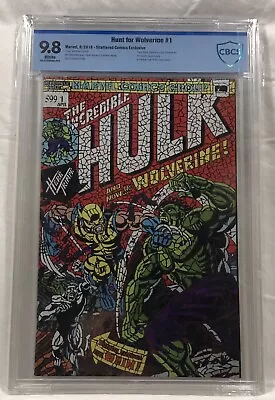 Buy HULK 181 Hunt For Wolverine #1 Exclusive SHATTERED Variant CBCS 9.8 Comic • 75£