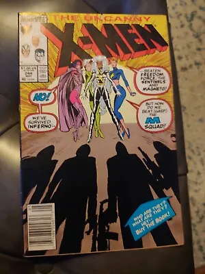 Buy Uncanny X-Men #244 Newsstand 1st Appearance Of Jubilee Marvel 1989 Comic Book • 34.95£