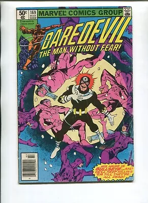 Buy Daredevil 169 G/vg Newsstand V1 Marvel 1981! 2nd Elektra! Bullseye Cover & X-o!! • 15.52£