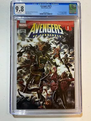 Buy Avengers #675 Cgc 9.8 W (2018) 1st App. Of Voyager 3-d Lenticular • 50.48£