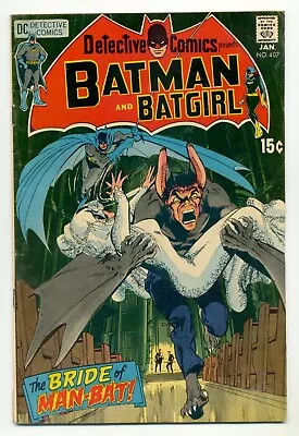 Buy 1971 DETECTIVE COMICS #407 3rd Man-Bat, 1st She-Bat FN • 31.06£