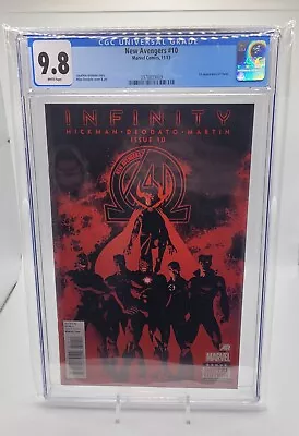 Buy New Avengers #10 - CGC 9.8 White Pages - 1st Appearance Of Thane - Son Of Thanos • 62.23£