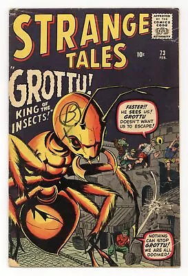 Buy Strange Tales #73 GD/VG 3.0 1960 • 108.73£