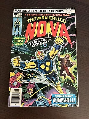 Buy Nova #1 (1976) Vol 1 Marvel Comics First Appearance Of Richard Rider • 95£