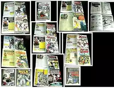 Buy Facsimile Covers Marvel AMAZING FANTASY 15/X-MEN 1/SPIDERMAN/HULK Copies NoComic • 14.99£