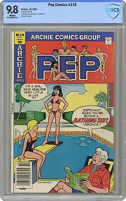 Buy Pep Comics #378 CBCS 9.8 1981 23-2386FFA-007 • 240.75£