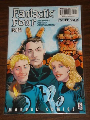 Buy Fantastic Four #50 Vol3 Marvel Comics Ff Thing February 2002 • 4.99£