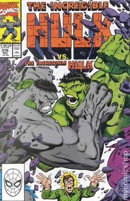 Buy Incredible Hulk #376D FN/VF 7.0 1990 Stock Image • 10.48£