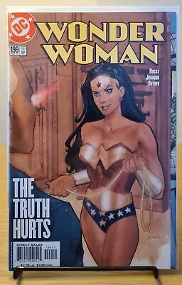 Buy Wonder Woman #199 - DC - 2003 - Adam Hughes Cover - NM • 3.95£