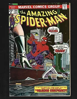 Buy Amazing Spider-Man #144 VGFN Kane 1st Full Gwen Stacy Clone 2nd & Origin Cyclone • 11.65£