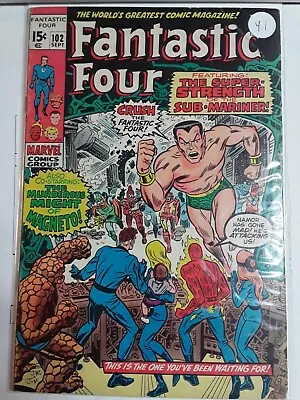 Buy Fantastic Four #102 (September 1970) Marvel Comics • 28.73£