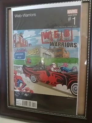 Buy Web Warriors #1 Hip Hop Variant Marvel Comics 2016 High Grade. P06 • 11.65£