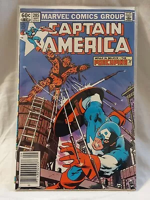 Buy Captain America 285 Very Fine Newsstand Edition • 10.70£