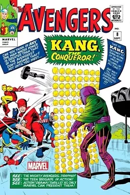 Buy Avengers #8 - Facsimile Edition - 1st Kang The Conqueror • 3.99£