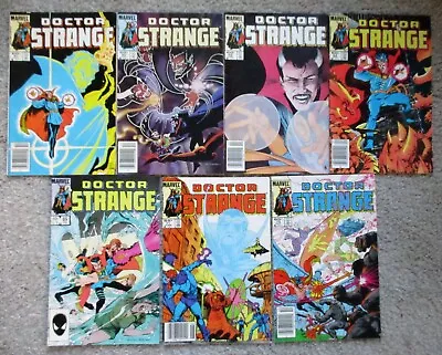 Buy (7) Different Issues DOCTOR STRANGE #s 61-64, 69, 71, 73 (Marvel 2nd Series) VG+ • 23.29£
