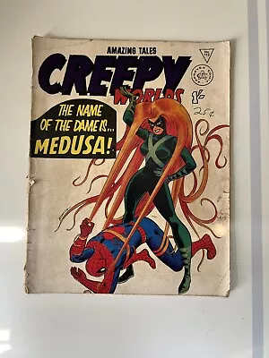 Buy Amazing Tales Creepy Worlds The Name Of The Dame Is Madusa No #112. UK Comic • 194.15£