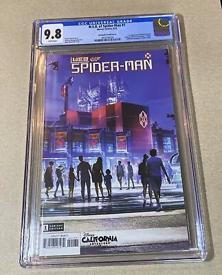 Buy W.E.B Of Spider-Man #1 CGC 9.8  Disney Variant First Appearance • 97.07£