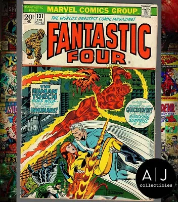 Buy Fantastic Four #131 VG 4.0 1973 • 7.73£