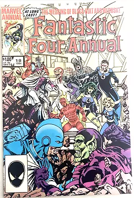 Buy Fantastic Four Annual # 18. 1st Series. 1984.  John Byrne-cover. Vfn+ 8.5 • 5.64£