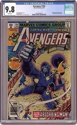 Buy Avengers #184D CGC 9.8 1979 4433298010 • 159.20£