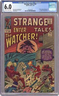 Buy Strange Tales #134 CGC 6.0 1965 4224222015 • 93.19£