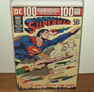 Buy Superman #252 Neal Adams Wrap Around Cover 1972 Dc Comics • 17.30£