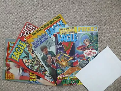 Buy 4 X Eagle Comics - June 1982 - Includes Free Gift - Near Mint Condition • 16£