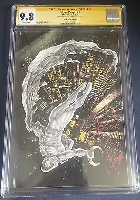Buy Moon Knight #1 Quah Virgin Edition Signed And Remarked CGC 9.8 • 175£