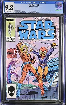 Buy Star Wars #102 - Marvel Comics 1985 CGC 9.8 Kiro Appearance. • 115.71£