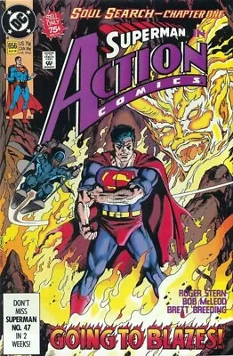 Buy ** Action Comics # 656 ** Superman … Copper Age DC Comics 1990 … NM • 1.86£