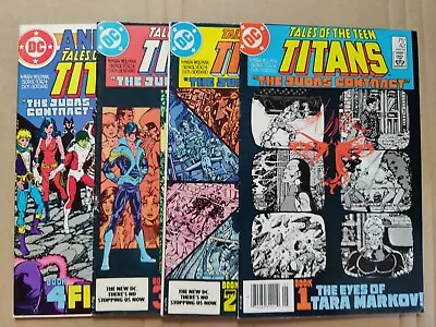 Buy Tales Of Teen Titans 42-44 Annual 3 Judas Contract Book 1-4 1st App Of Nightwing • 53.59£