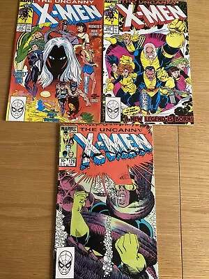 Buy Uncanny X-Men 3 Issue Lot. #176, #253, #254. Marvel Comics • 9£