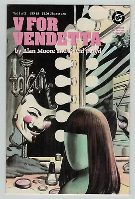 Buy V For Vendetta 1 DC Vertigo Series Movie Comic Alan Moore DC Comics 1988 VF+ • 15.52£