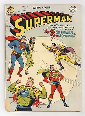 Buy Superman #65 PR 0.5 1950 1st App. Other Survivors Of Krypton • 139.79£