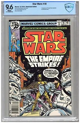 Buy Star Wars  # 18  CBCS   9.6   NM+  White Pgs  12/78  Newsstand Edition  1st App  • 100.96£