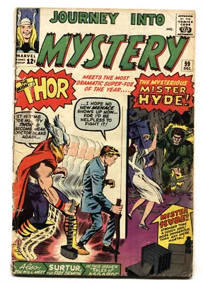 Buy Journey Into Mystery #99  1963 - Marvel  -G- - Comic Book • 70.67£