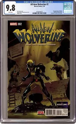 Buy All New Wolverine #2A Bengal 1st Printing CGC 9.8 2016 4350034015 • 116.49£