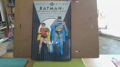 Buy BATMAN: WORLD'S FINEST DC Archives  Vol 1 Hardcover/ Dust Jacket  1st SCARECROW • 21£
