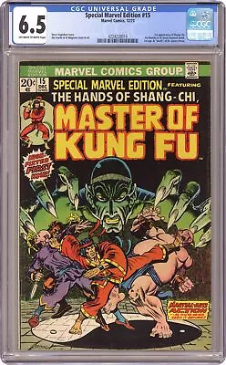 Buy Special Marvel Edition #15 CGC 6.5 1973 4224228014 1st App. Shang Chi • 182.50£
