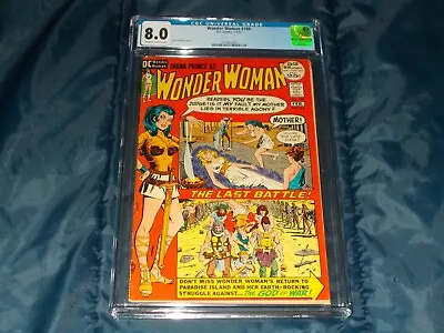 Buy Wonder Woman #198 CGC 8.0 VF (DC - 01-02/72) • 61.35£