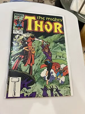 Buy The Mighty Thor #347  First Appearance Algrim Newsstand Edition Good Grade • 8.53£