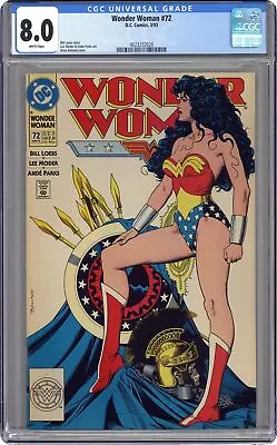 Buy Wonder Woman #72 CGC 8.0 1993 4023252020 • 63.68£