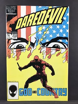 Buy Daredevil 232 Marvel Comics 1986 1st Appearance Of Nuke NM • 31.11£