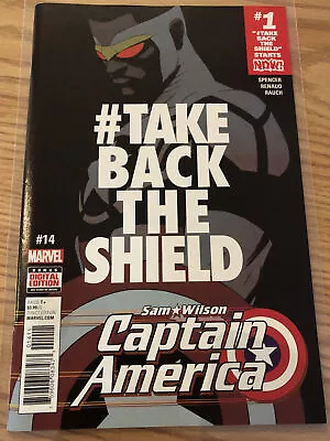 Buy Captain America #take Back The Shield #14 Direct Edition, Marvel Comics & Bagged • 4.50£