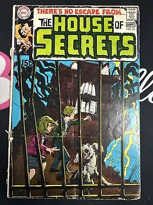 Buy DC - The House Of Secrets 81 (1969) • 38.83£